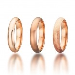 ALIANZA DE BODA DUOO 100 ORO ROSA