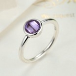 ANILLO PIEDRA COLOR MORADO LITTLE MODELO 185-7