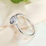 ANILLO PIEDRA COLOR GRIS LITTLE MODELO 186-7