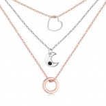 COLLAR TRES CADENITAS TRES COLGANTES 423