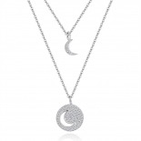 GARGANTILLA DOBLE MOTIVO LUNAS MODELO 755