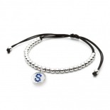 PULSERA PLATA LETRA N