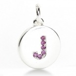 PULSERA PLATA LETRA A