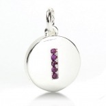 PULSERA PLATA LETRA A