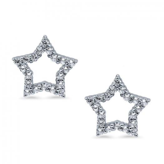 PENDIENTES ESTRELLA CIRCONITAS MODELO 885