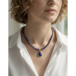 Collar de Lapislázuli Modelo Eternal