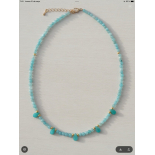 Collar Calcedonia Azul Modelo Mar Egeo