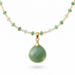 Collar gargantilla Aventurina Modelo Menta