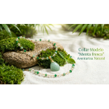Collar gargantilla Aventurina Modelo Menta